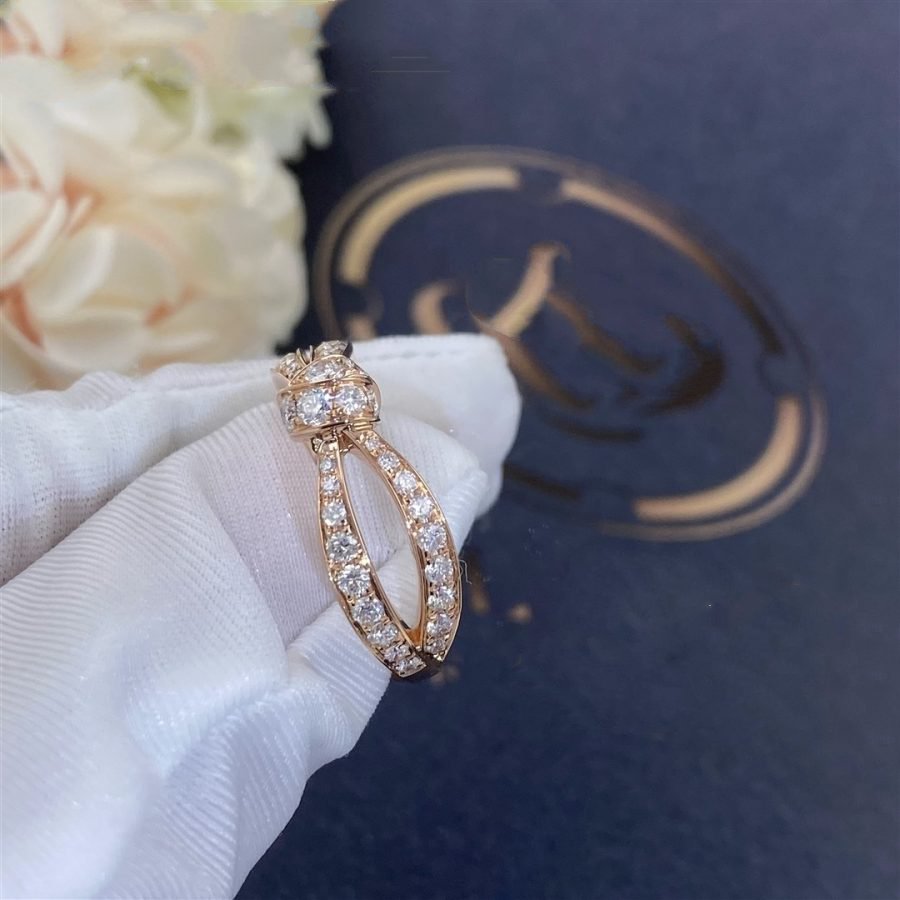 [Clover Jewelry]LIENS PINK GOLD DIAMOND RING
