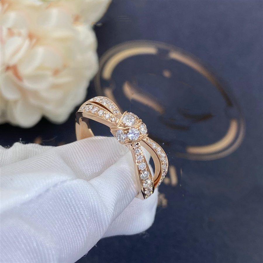 [Clover Jewelry]LIENS PINK GOLD DIAMOND RING