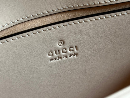 MARMONT MEDIUM SHOUDER BAG 23 IN LIGHT BEIGE CALFSKIN