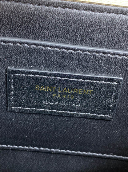 SOLFERINO SMALL SATCHEL 19 IN CANARY YELLOW CALFSKIN GOLD HARDWARE