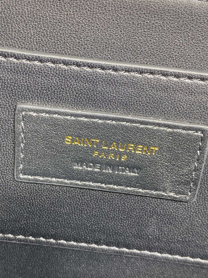 SOLFERINO SMALL SATCHEL 23 IN DARK GREY CALFSKIN GOLD HARDWARE