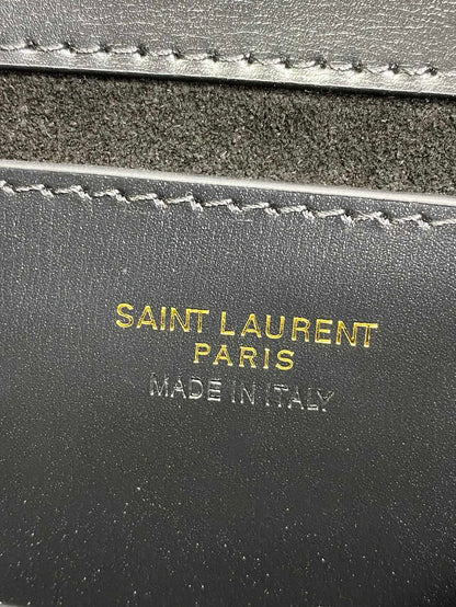 VOLTAIRE TOP HANDLE IN BOX 21 IN BLACK CALFSKIN GOLD HARDWARE