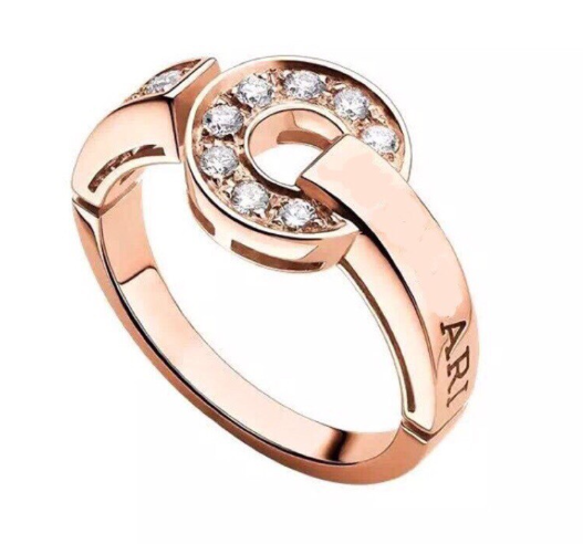 [Clover Jewelry]DREAM RING DIAMOND PINK GOLD