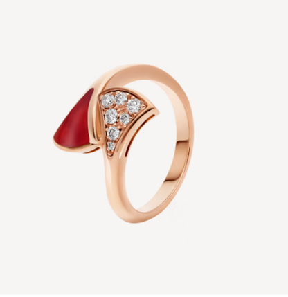 [Clover Jewelry]DREAM RING PINK GOLD DIAMOND